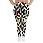 Jocar's Kaleidoscope Plus Sized Leggings