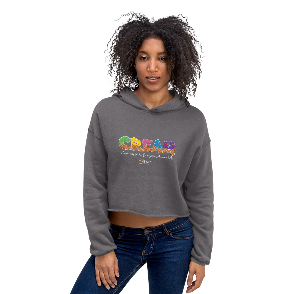 Jocar C.R.E.A.M. Crop Hoodie