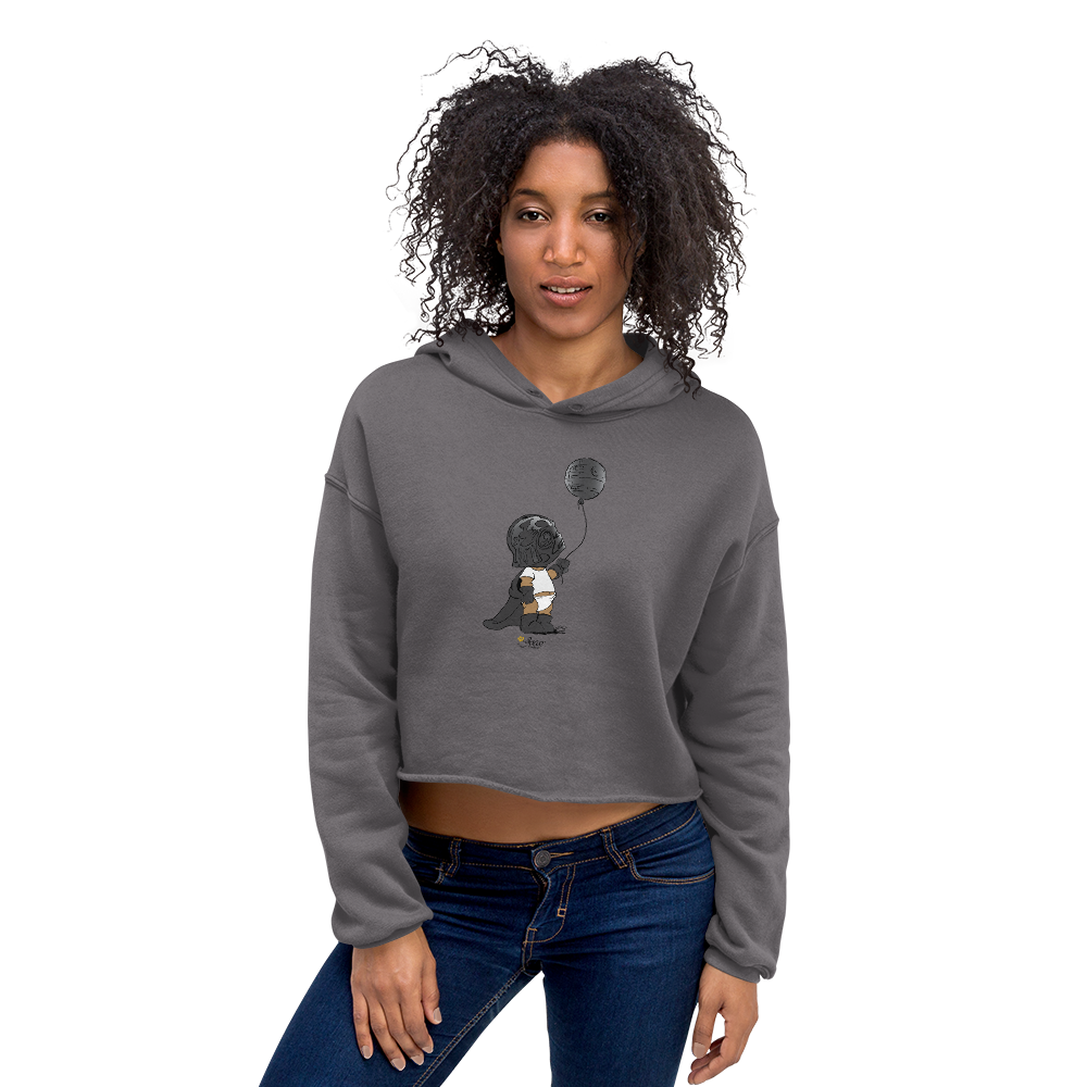 Jocar x Force Chicks Baby Vader Crop Hoodie