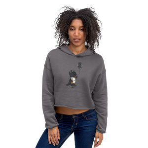 Jocar x Force Chicks Baby Vader Crop Hoodie