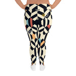 Jocar's Kaleidoscope Plus Sized Leggings